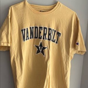 Champion Yellow men’s Vanderbilt shirt